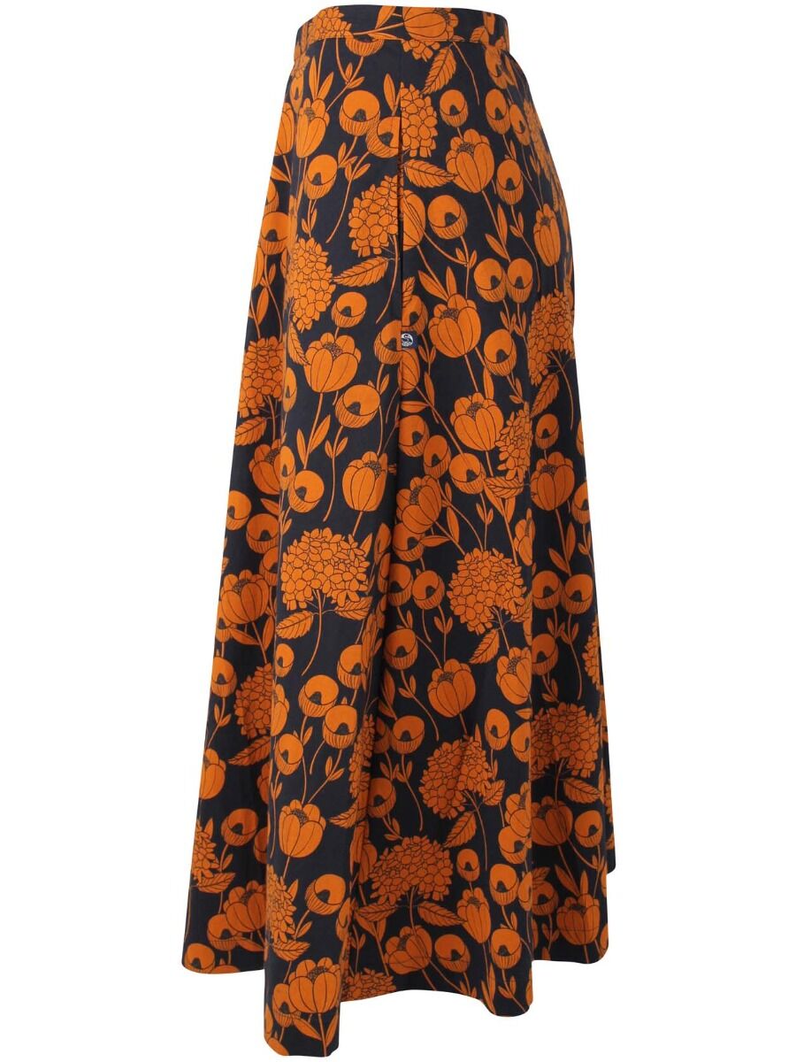Danebrava Poplin Skirt Dk Navy/Occer HORTENSIA