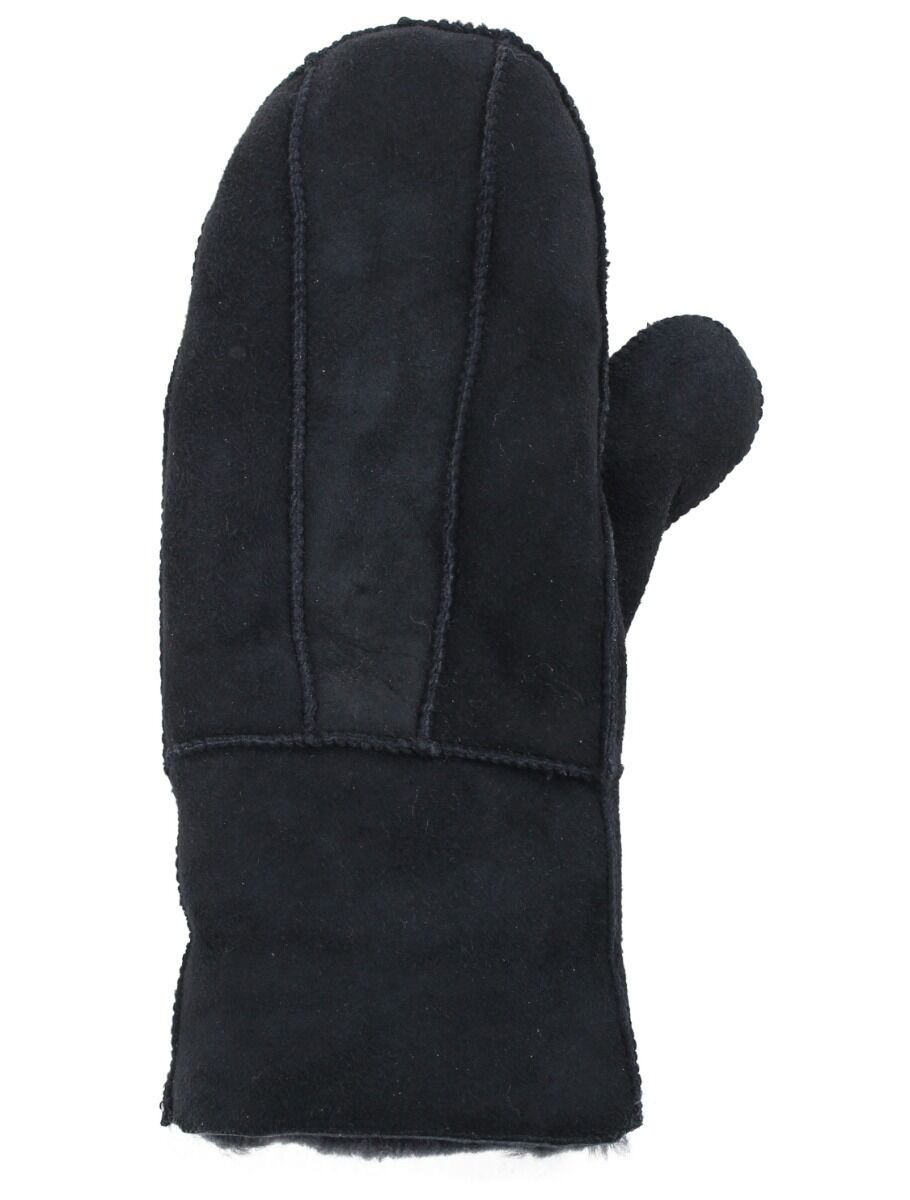 No Waste Sheepskin Gloves Navy