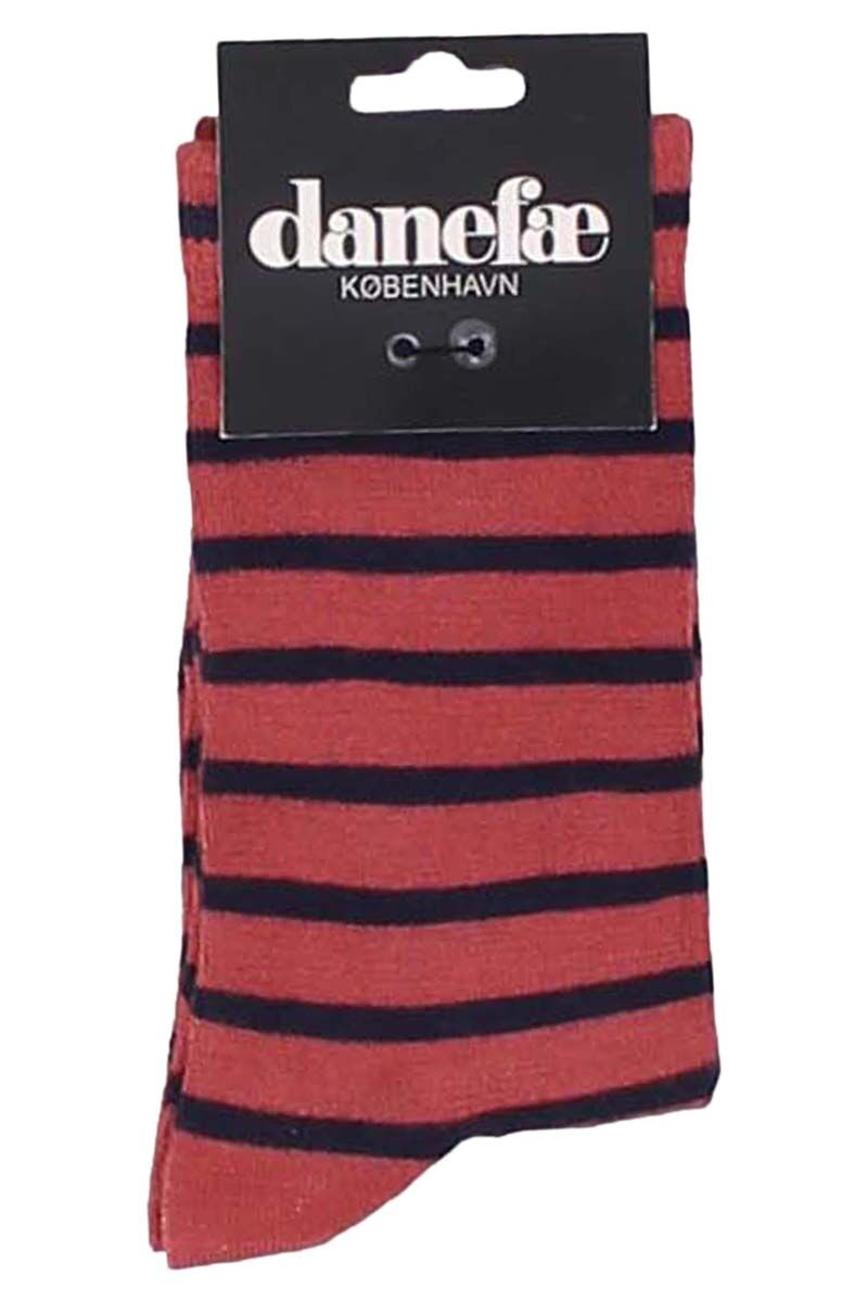 Danewalk with me Socks Rose tile/Dk Navy