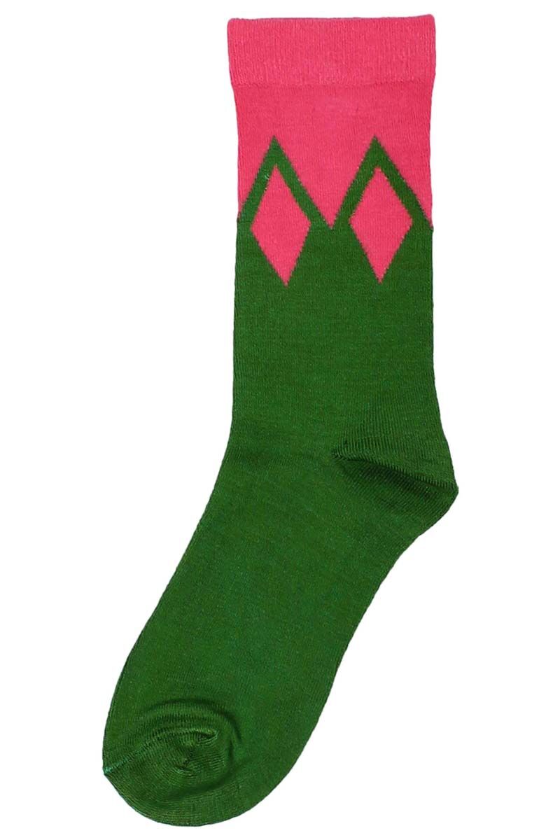Danewalk with me Socks Rasberry/Fall Jungle ICICLES