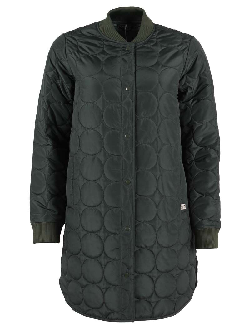 Danyesplease Thermo Coat Dark Army