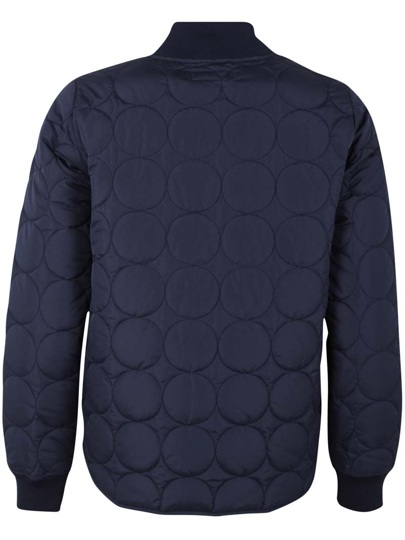Termo jakke til dame i navy