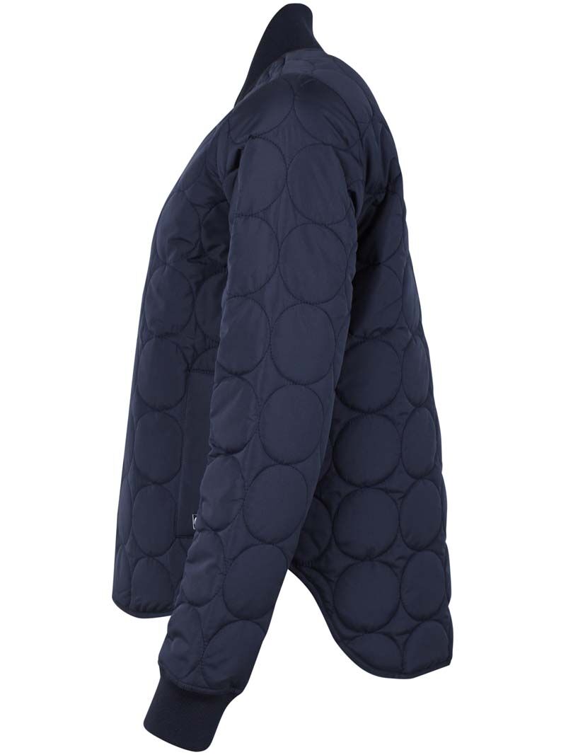 Termo jakke til dame i navy