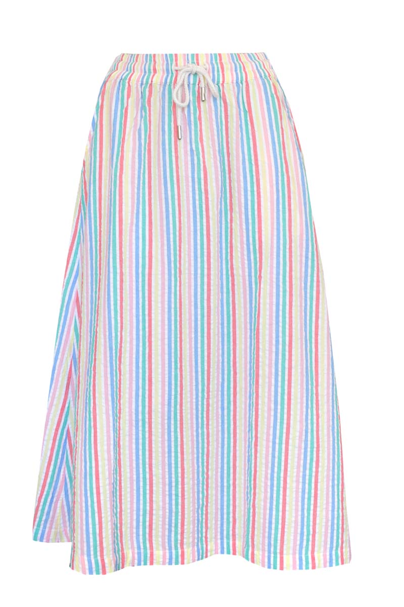 Danespresso Searsucker Skirt Multistripe