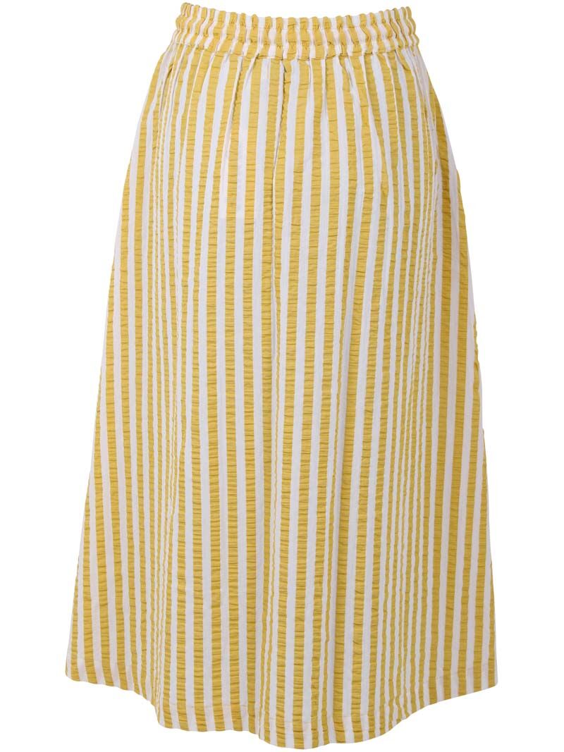 Danespresso Searsucker Skirt Faded Yellow/Chalk