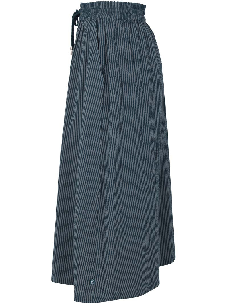 Danespresso Searsucker Skirt Dark Slate/Blue Grey