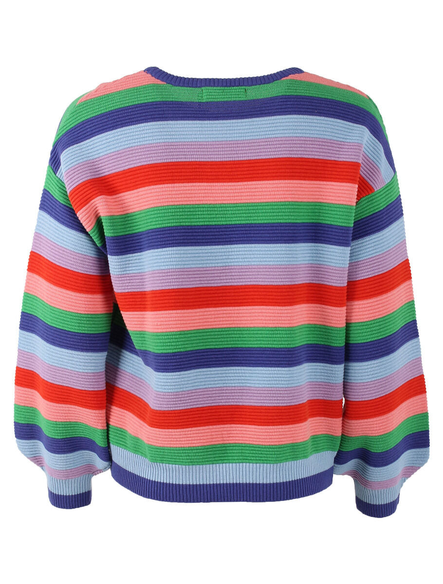 Danegold 3D Crotchet Knit Sweater Multicolor 1