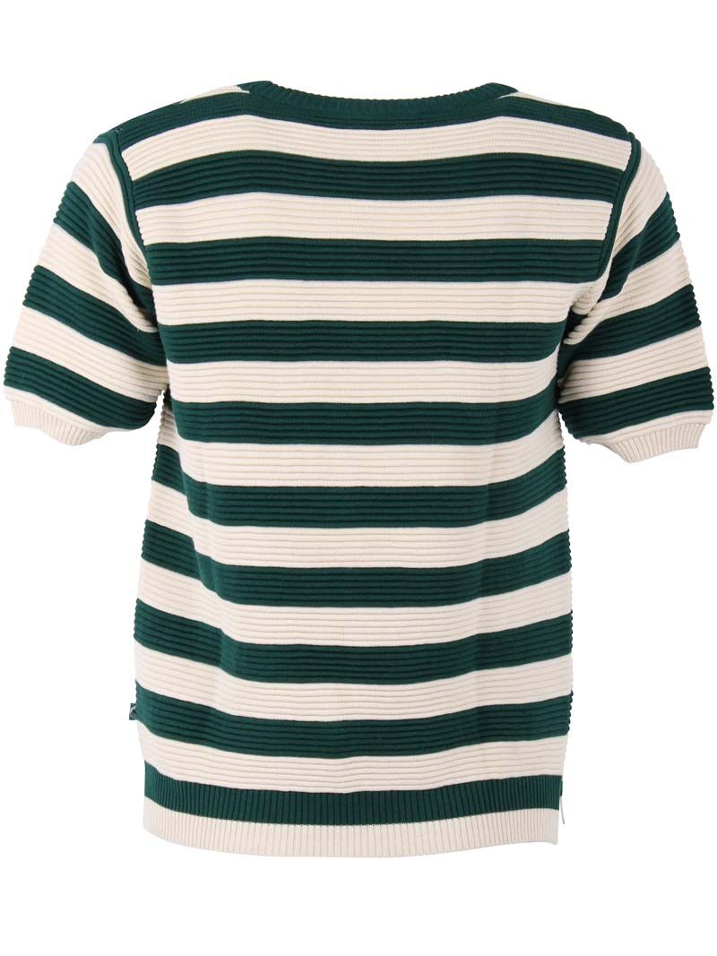 Danesilver 3D Crotchet Knit Tee Dark Duck/Chalk