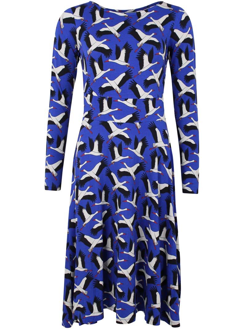 Danesigrid Viscose Dress Klein Blue STORK