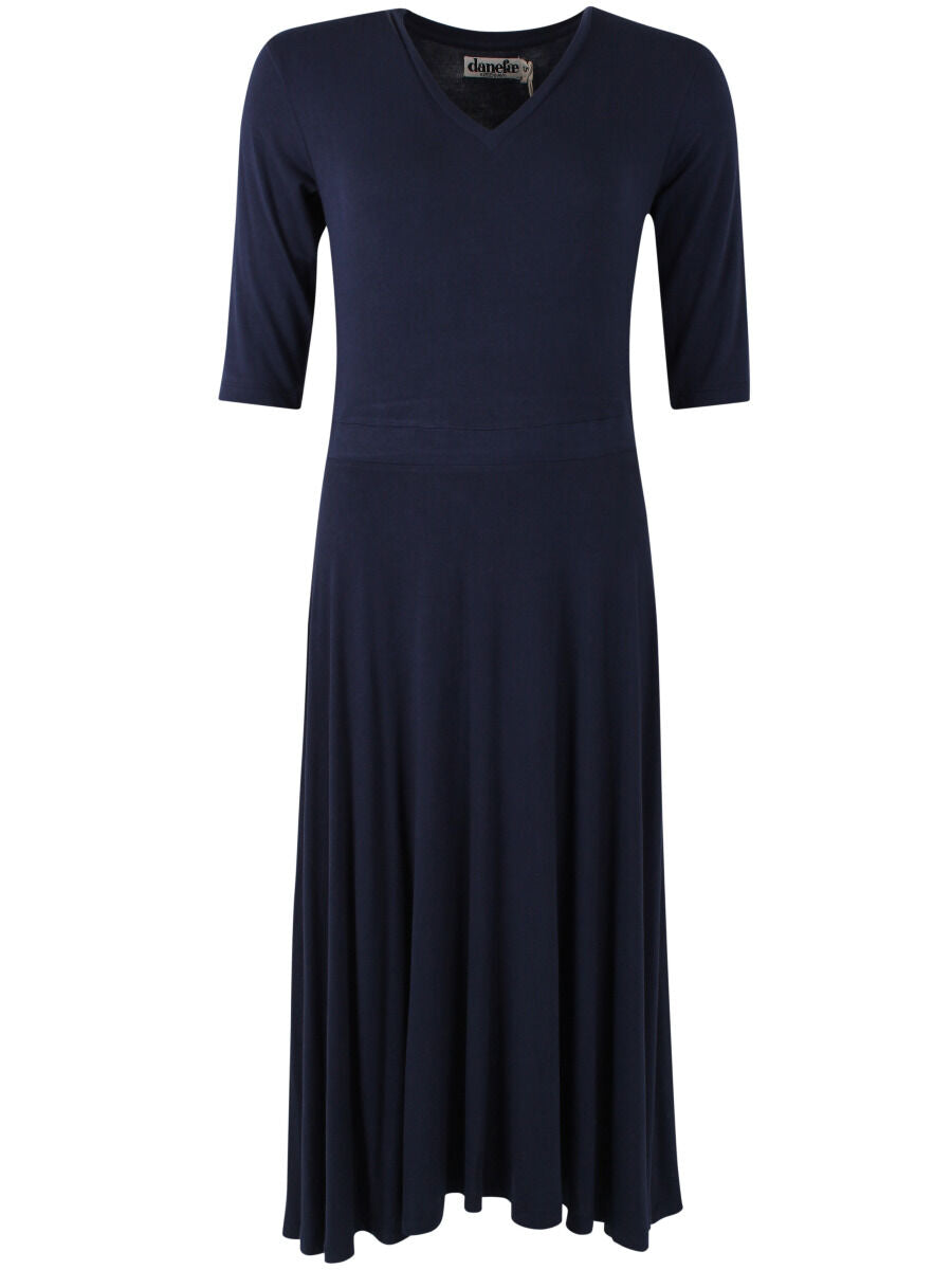 Danandersen Viscose Dress Navy