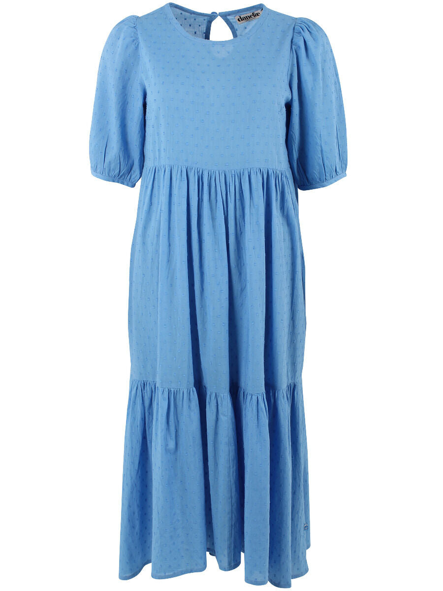 Danejuli Cotton Dot Dress Ice Blue