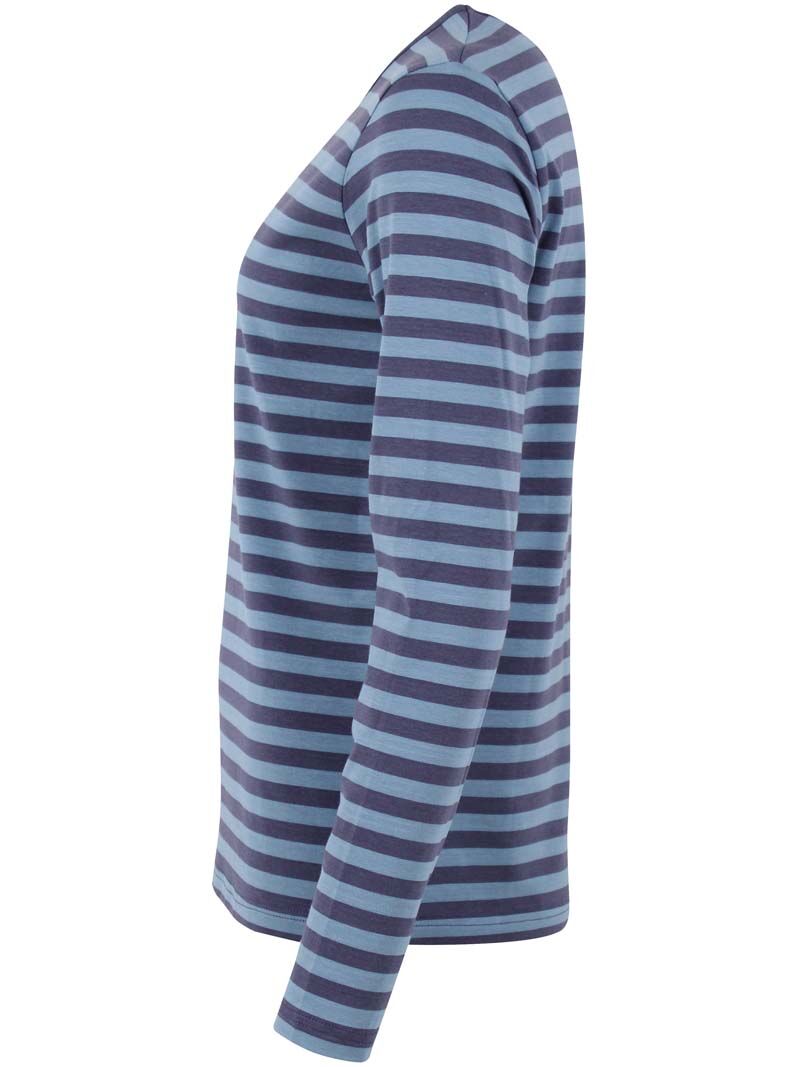 Danejubii LS Modal Tee Grey Marine/Porcelaine