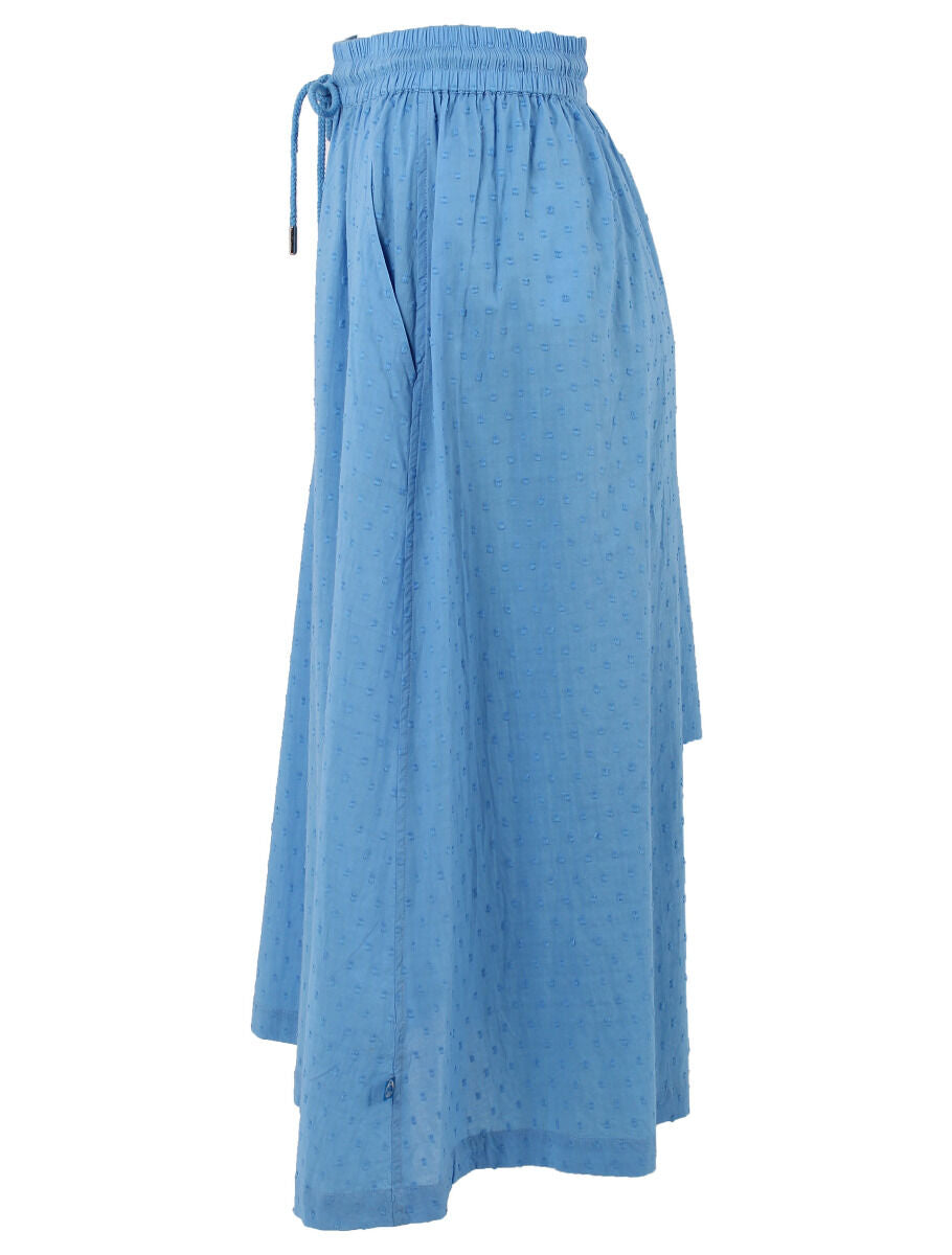 Danespresso Cotton Dot Skirt Ice Blue