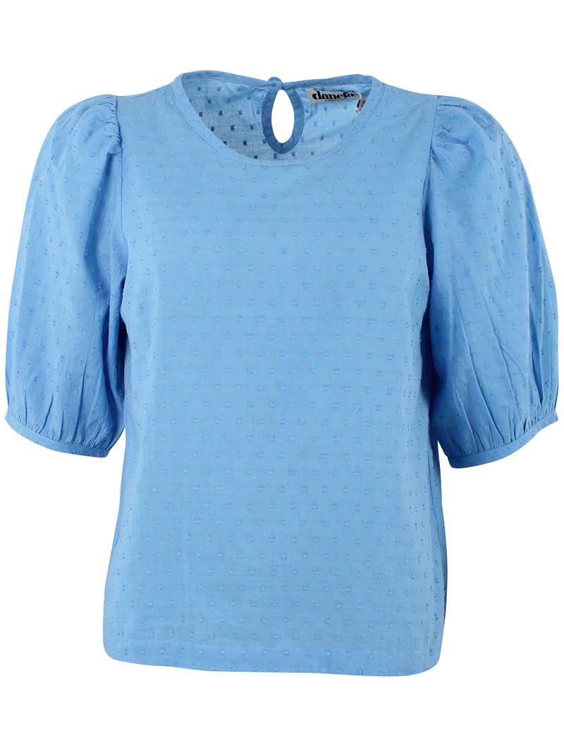 Daneprosecco Cotton Dot Shirt Ice Blue