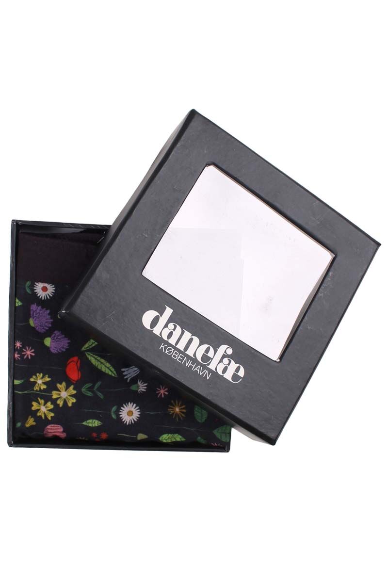 Danebesser Scarf Dk Navy BOTANICAL