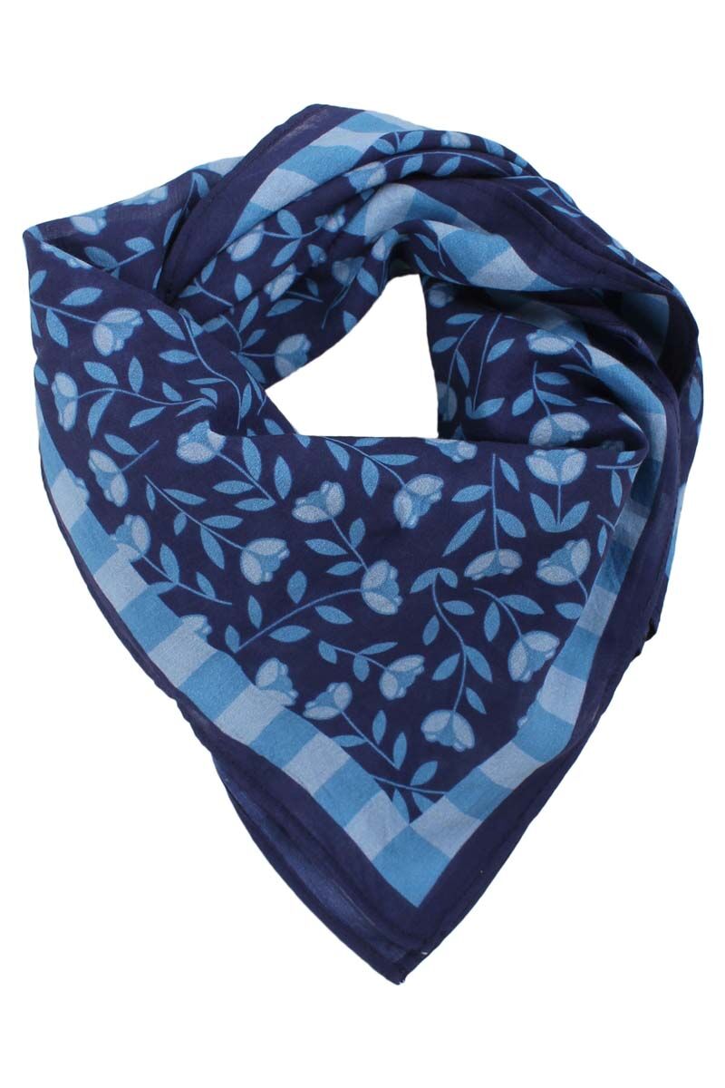 Danebesser Scarf Cold Blue FLEURIE