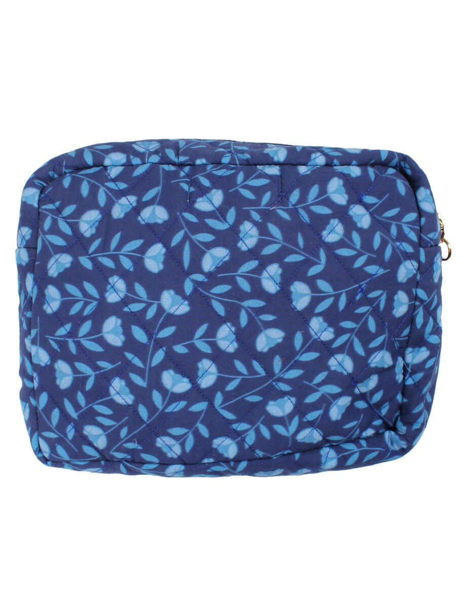 Danetine Pouch Cold Blue BIG FLEURIE