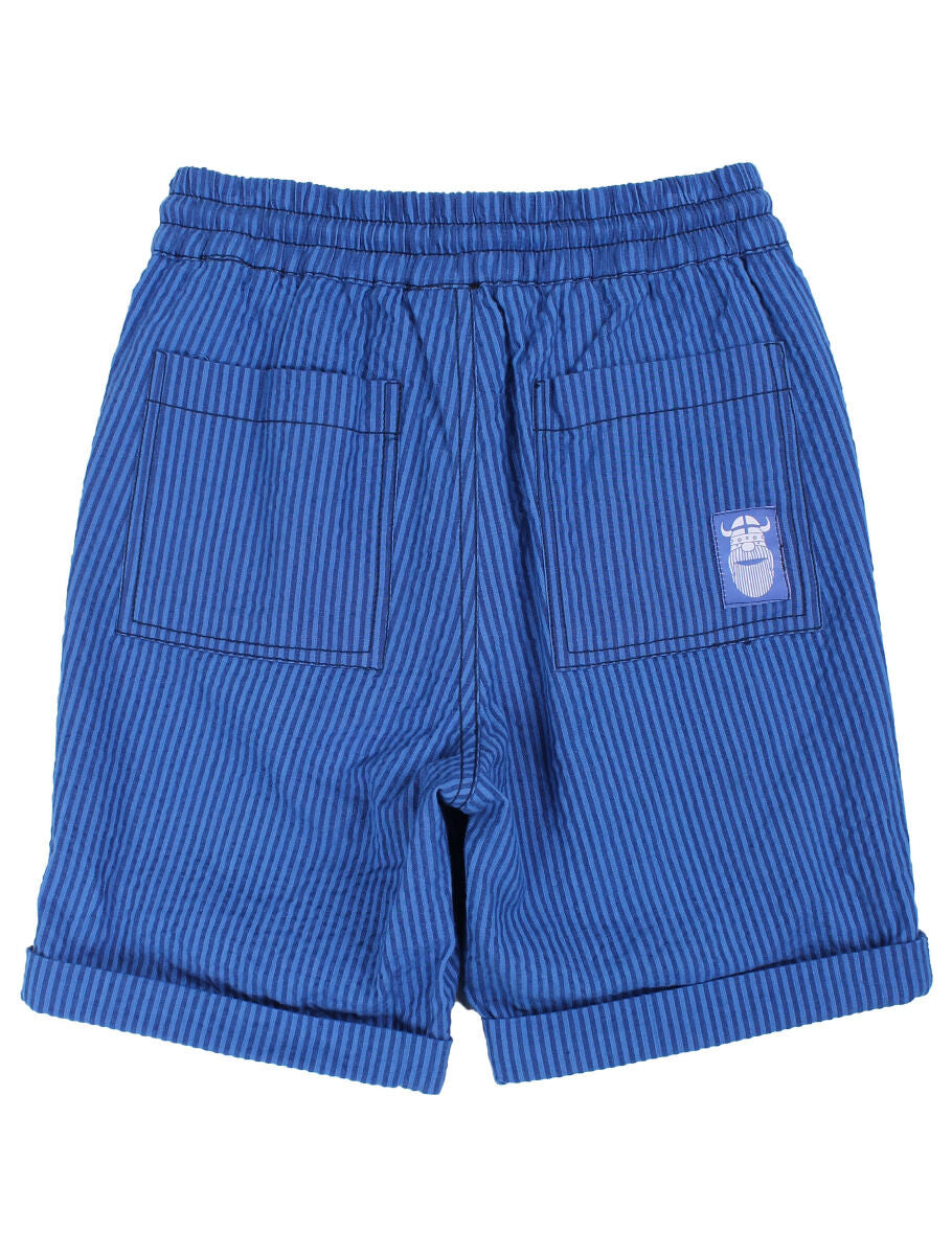 Danalfred Searsucker Shorts Deep Marine/Klein Blue