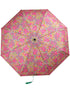 Folde paraply med blomster print