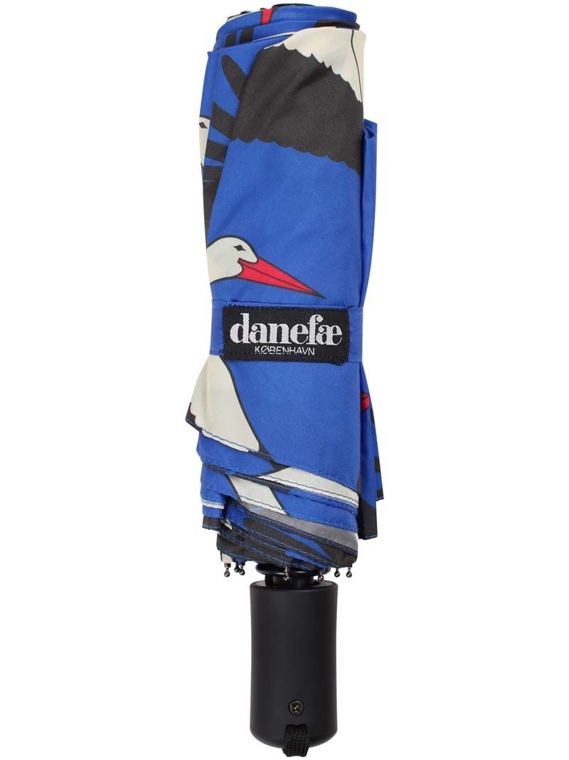 Folde paraply med storke