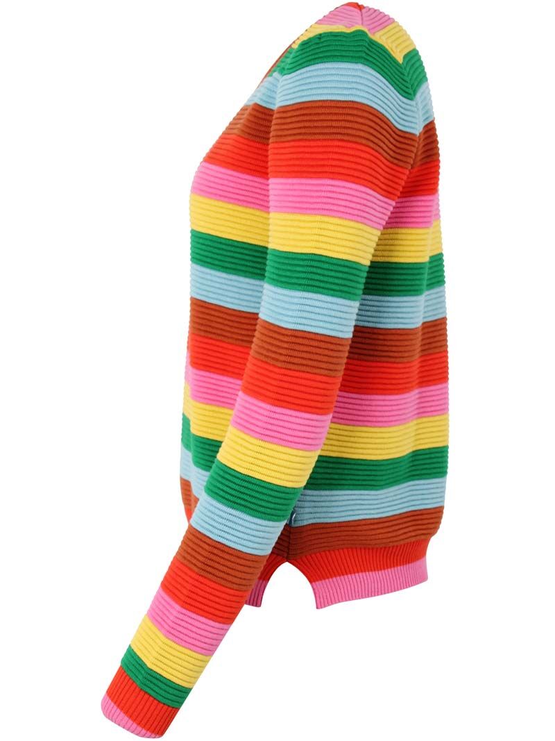 Danepearly 3D Crotchet Knit Sweater BonBon