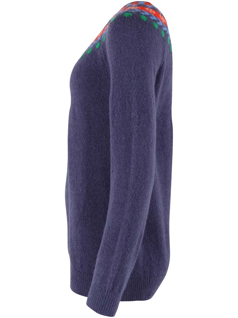 Danemerry Light Wool Sweater Grey Marine