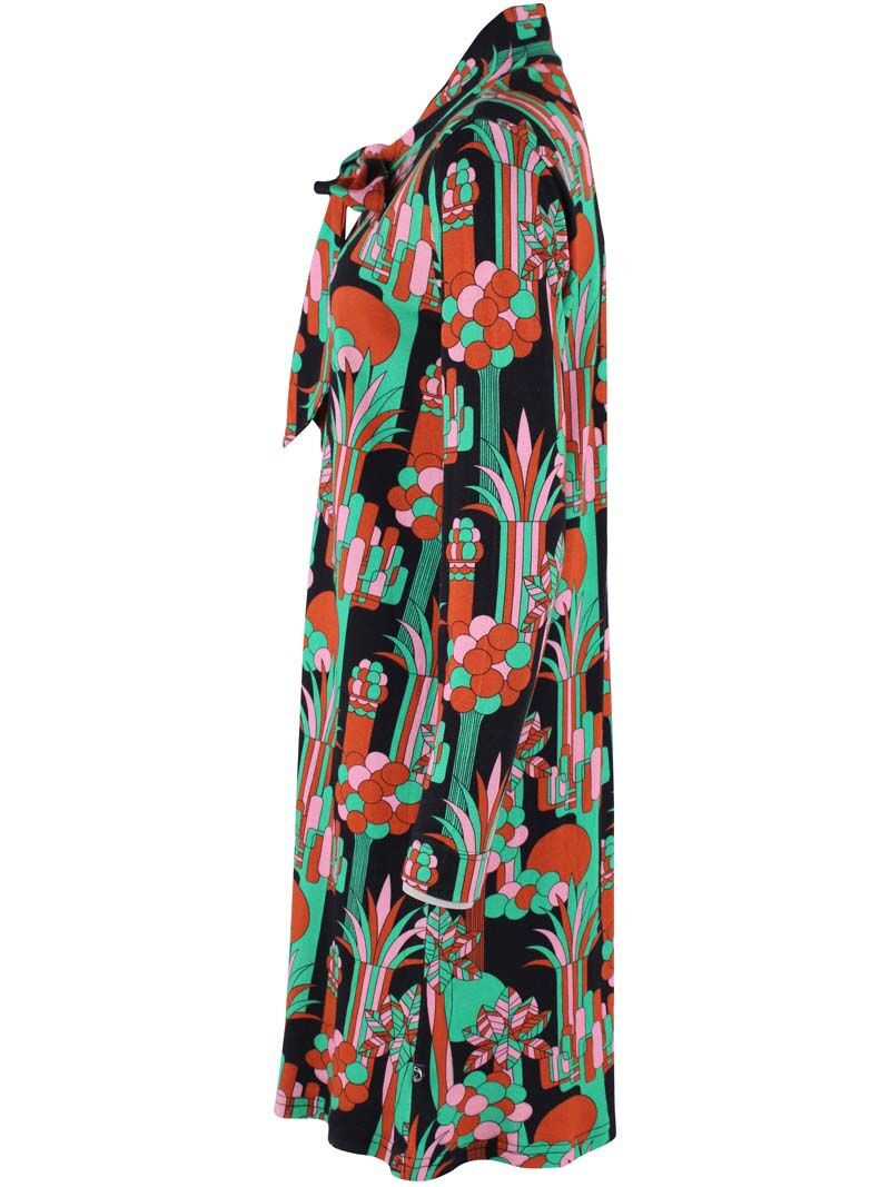 Danekronborg Heavy Interlock Dress Black FLOWFOREST