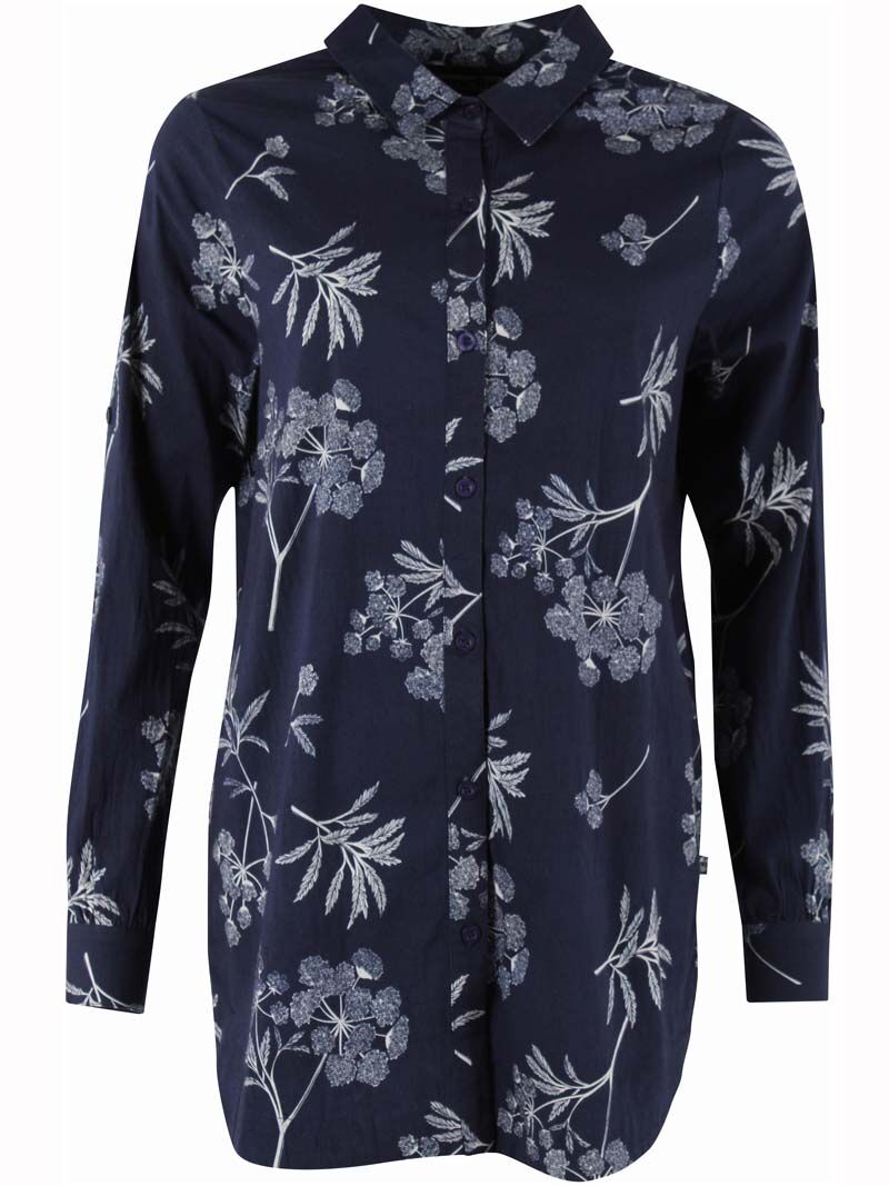 Danetulip Poplin Tunika Dk Navy/Chalk HEMLOCK