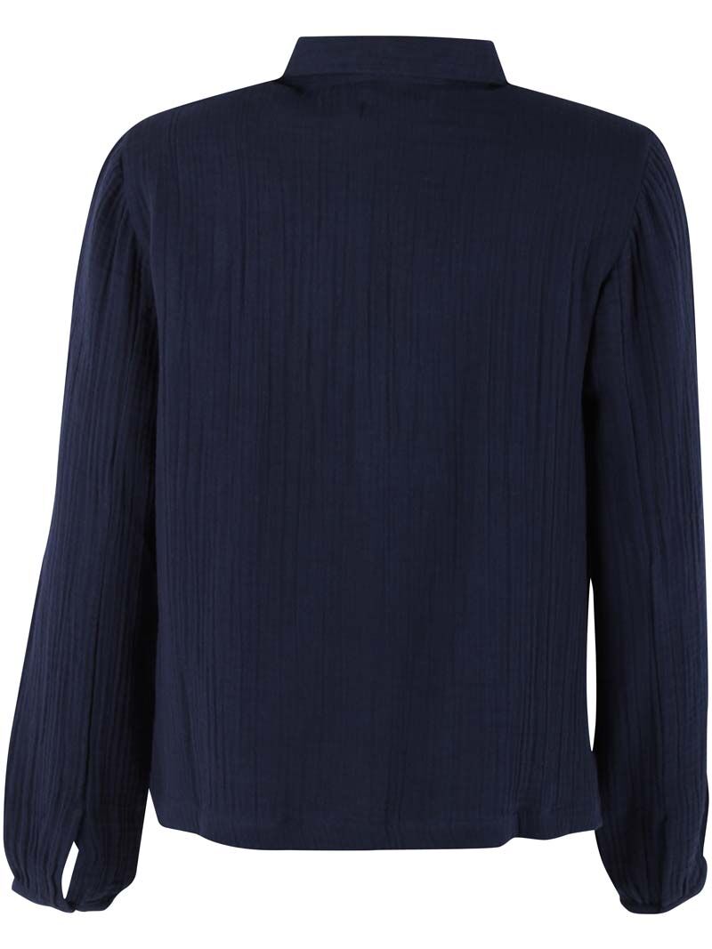 Danenovember Heavy Cloth Shirt Dark Navy