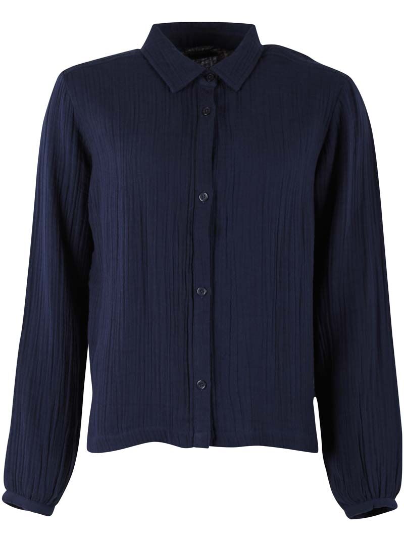 Danenovember Heavy Cloth Shirt Dark Navy