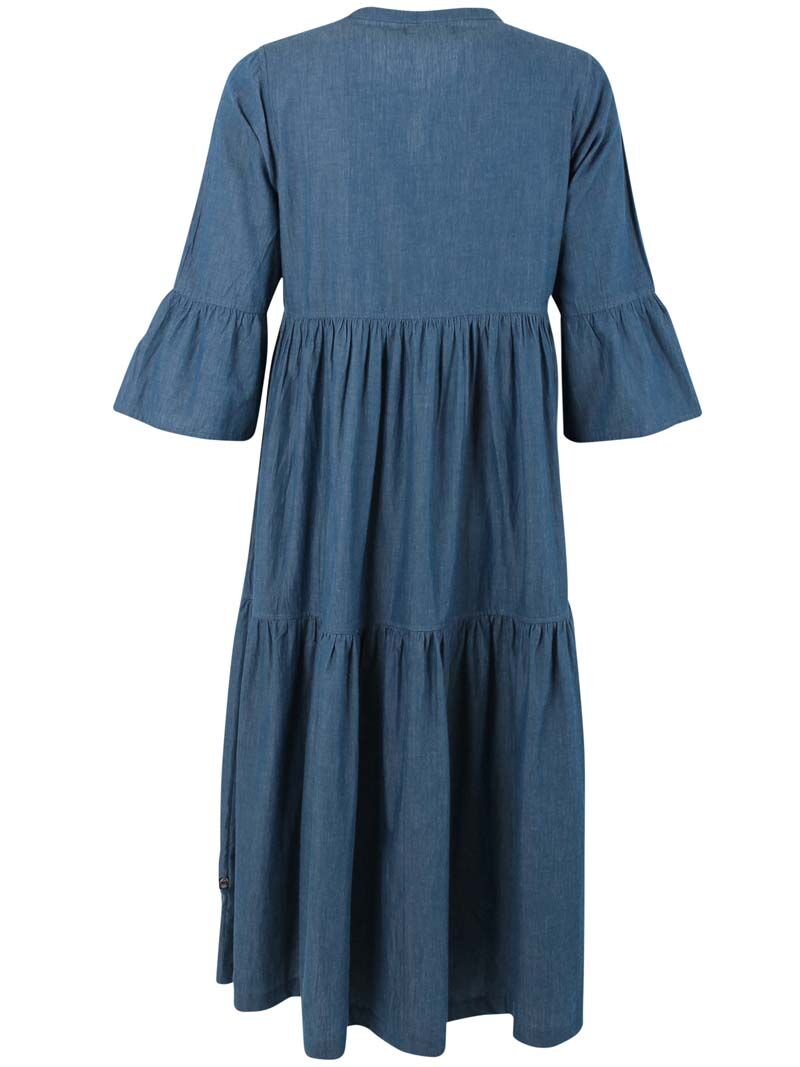 Danekamelia Chambrey Dress Dark Indigo