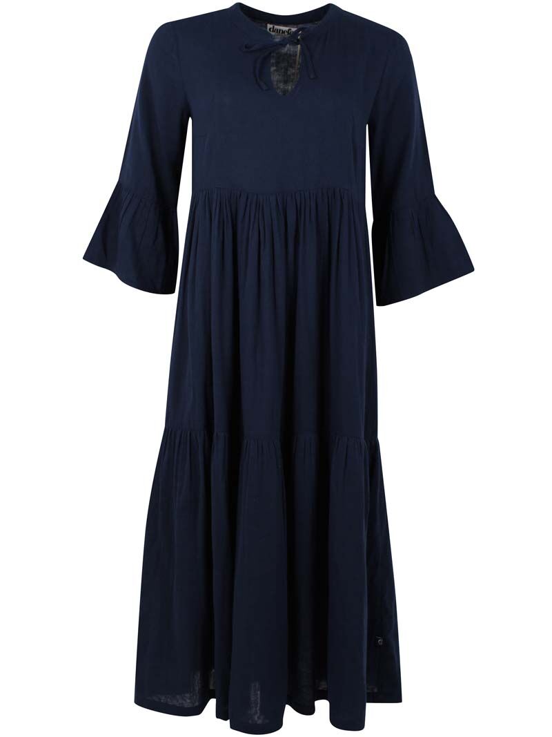 Danekamelia Cloth Dress Dark Navy
