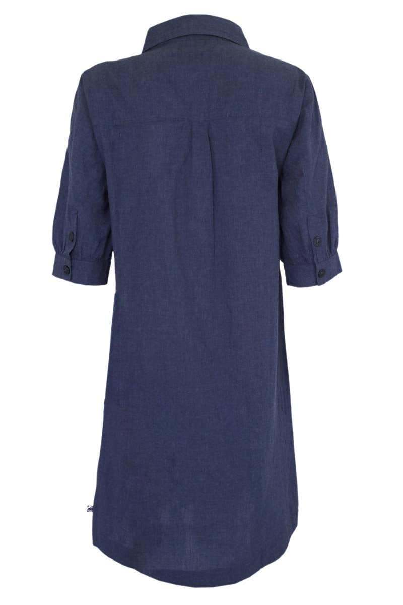 Danecarnation Chambrey Dress Indigo