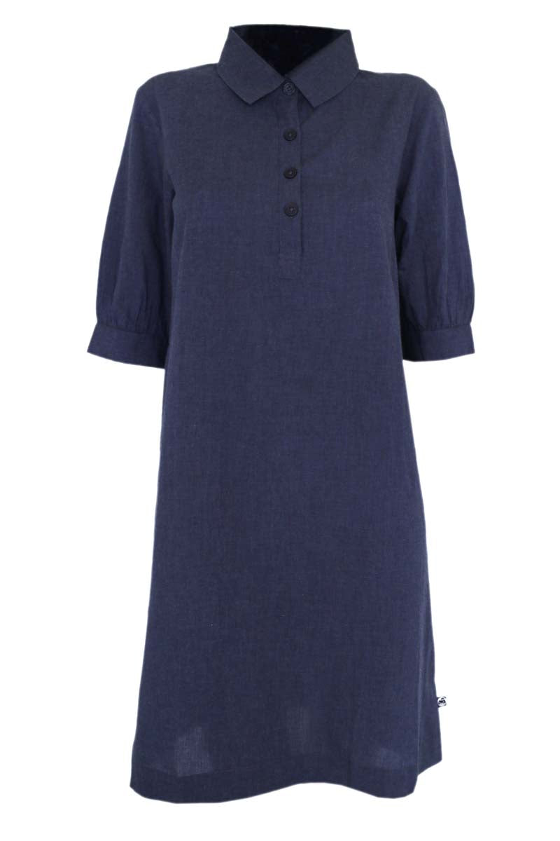 Danecarnation Chambrey Dress Indigo