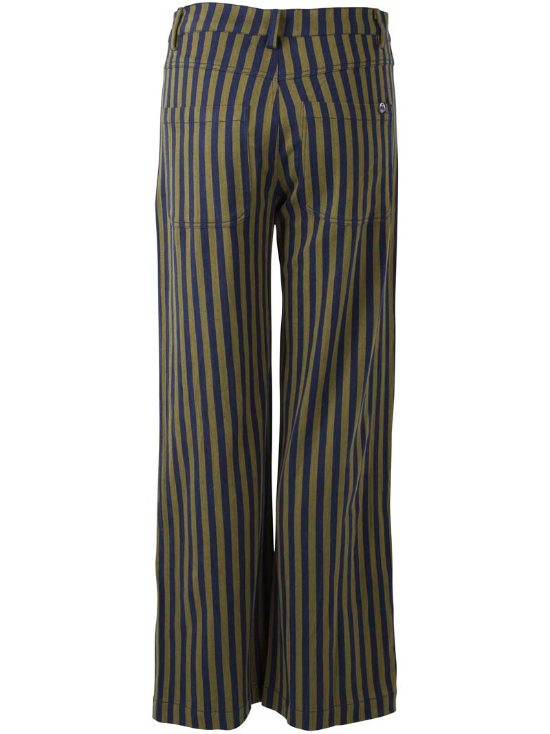 Danedaisy Light Canvas Pants Dark Navy/Olive