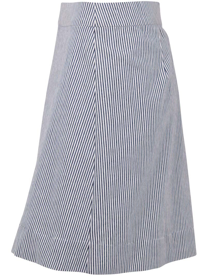 Danelondon Light Canvas Skirt Milkboy Stripe