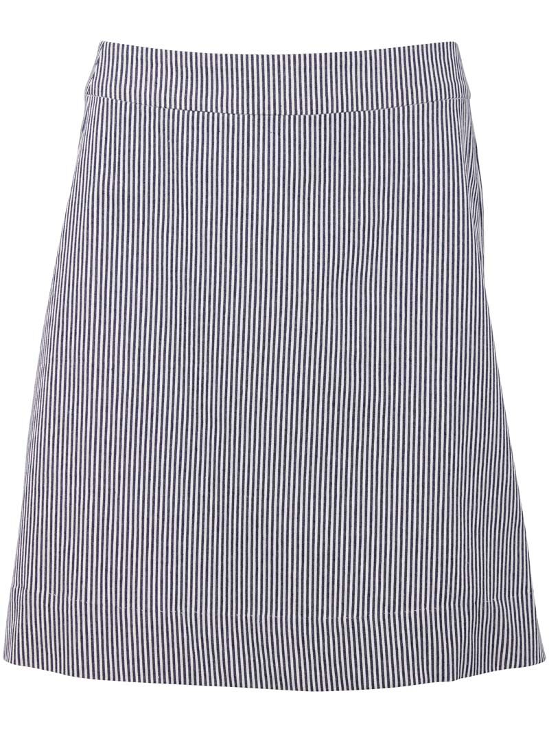 Danelondon Light Canvas Skirt Milkboy Stripe