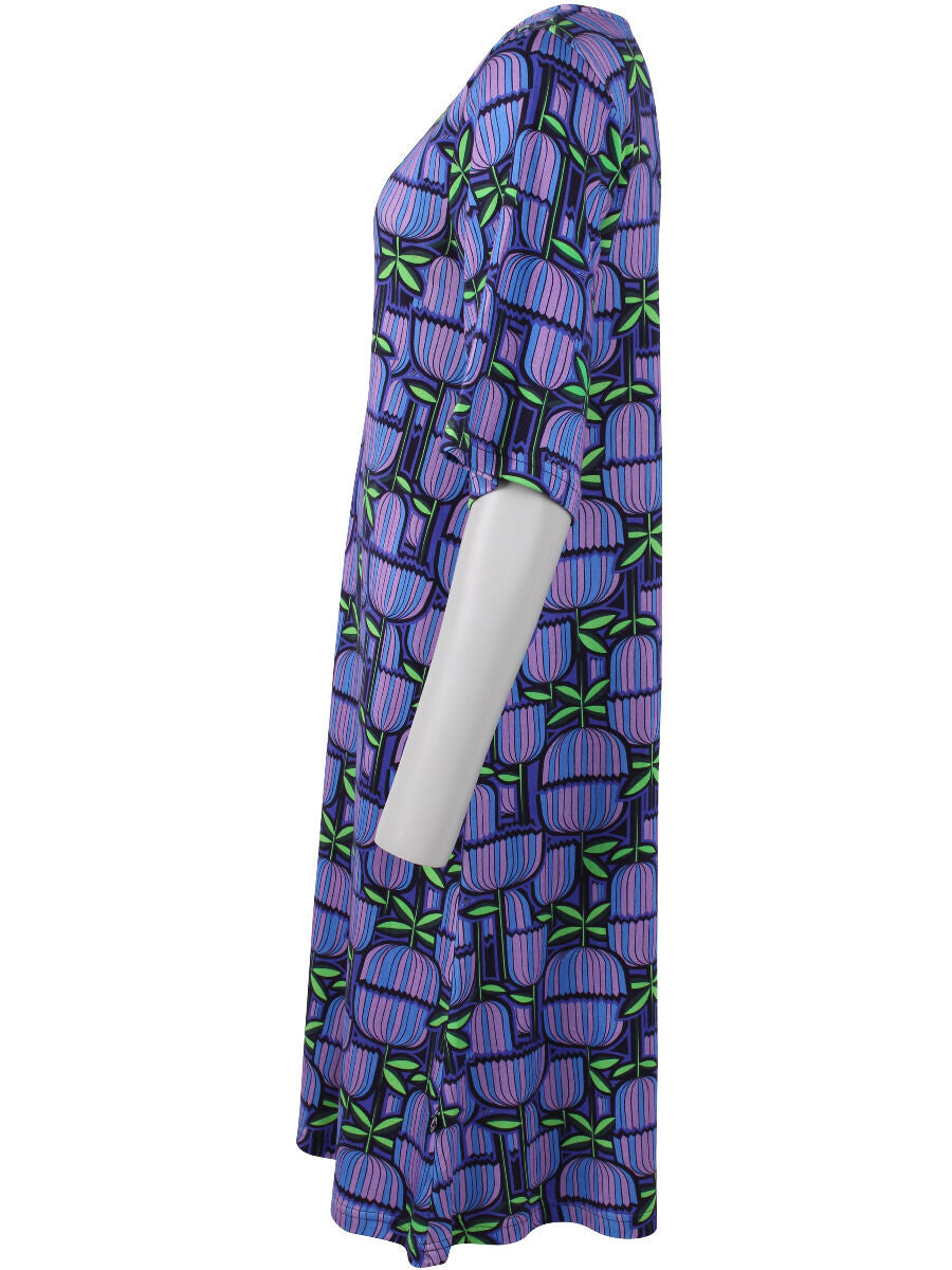 Danesymfoni Interlock Dress Navy GERMANITE