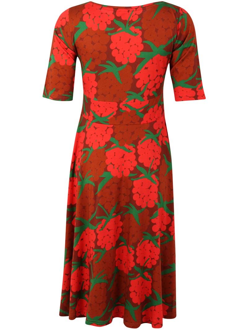 Danecharlotte Viscose Dress Rust MAXI BERRY