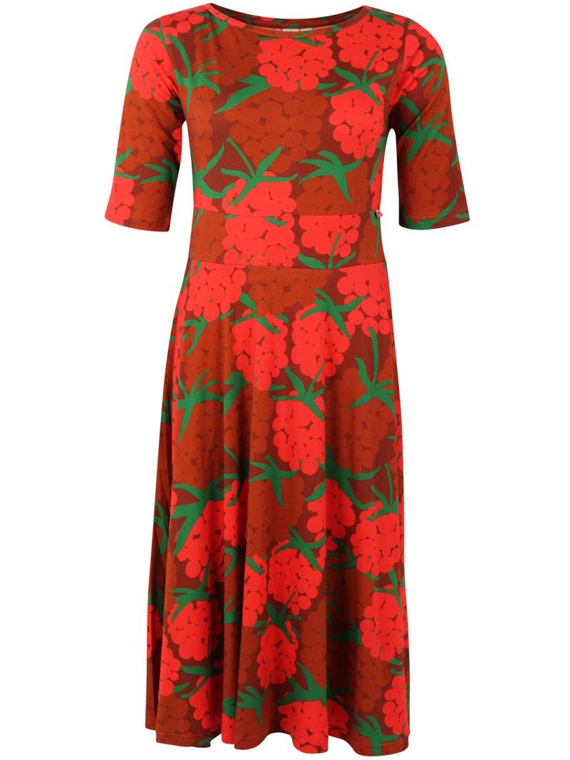 Danecharlotte Viscose Dress Rust MAXI BERRY