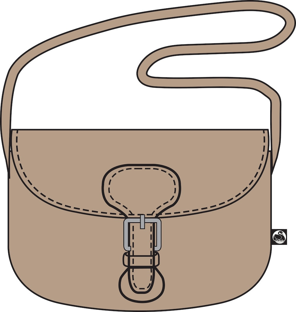 Danebernadotte Leather Shoulder Bag Nude
