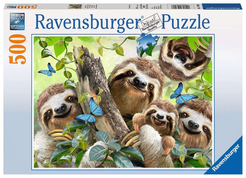 Ravensburger Puzzle 500 Brk Sloth Selfie