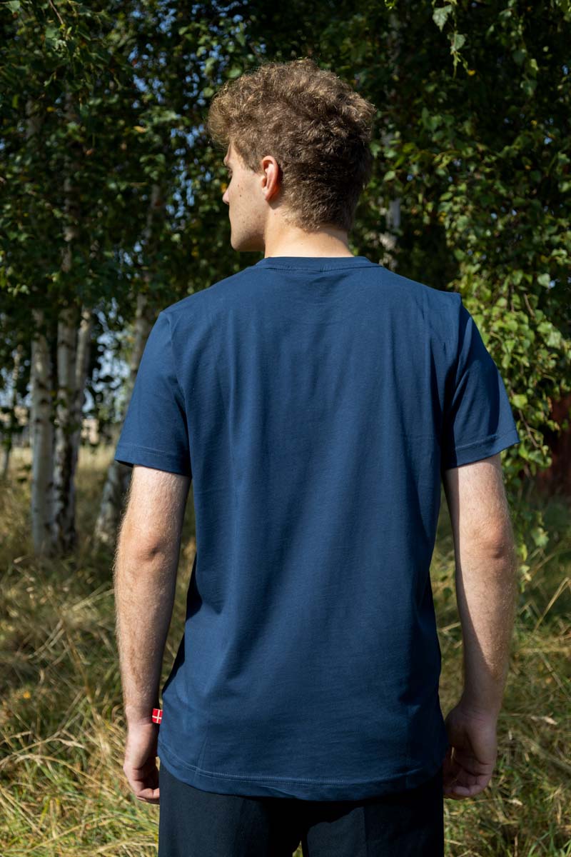 CYCLECPH Smilecycle Tee Navy CYCLE (white)