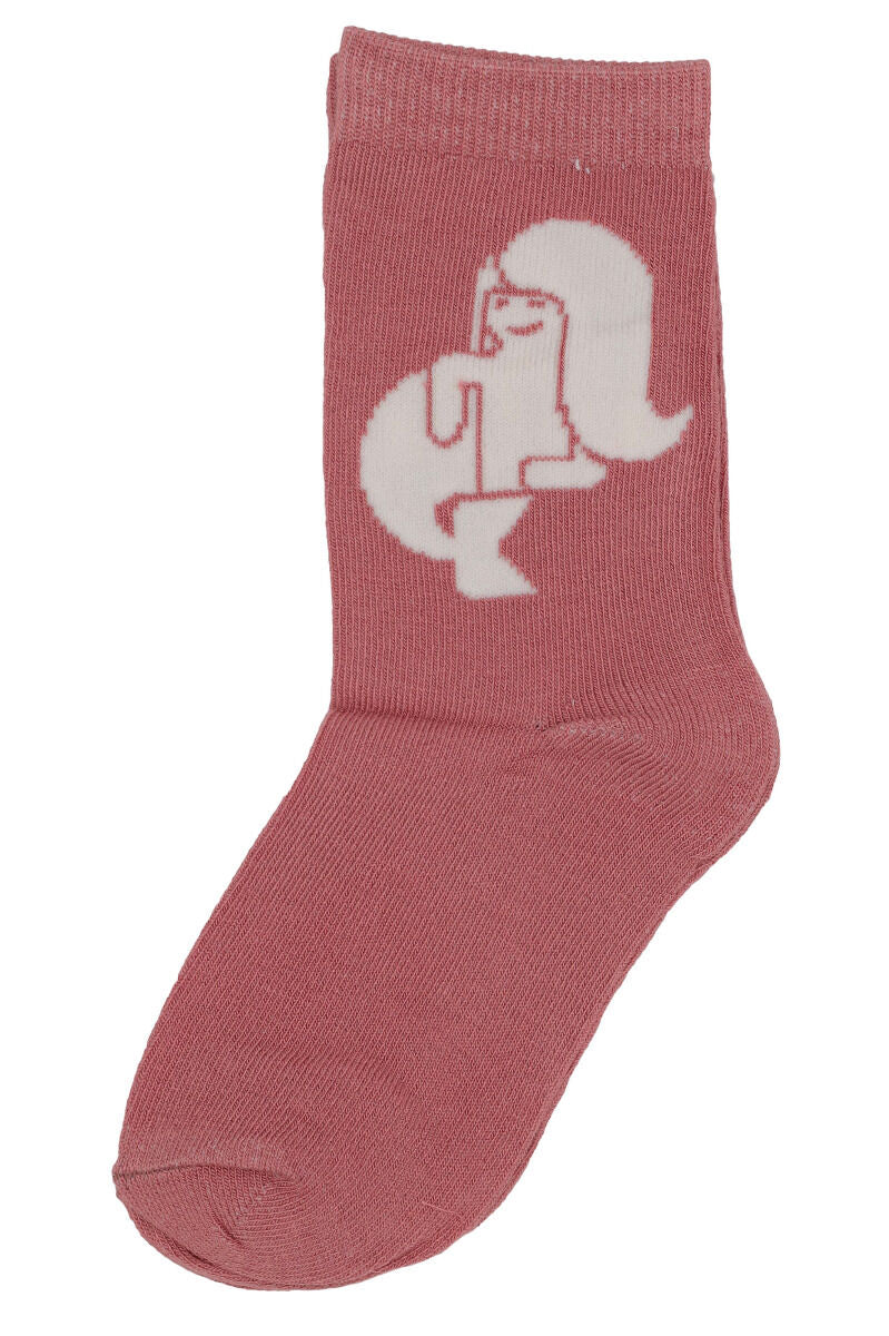 Danedanmark Ladies Socks Warm Rose HAVFRUE