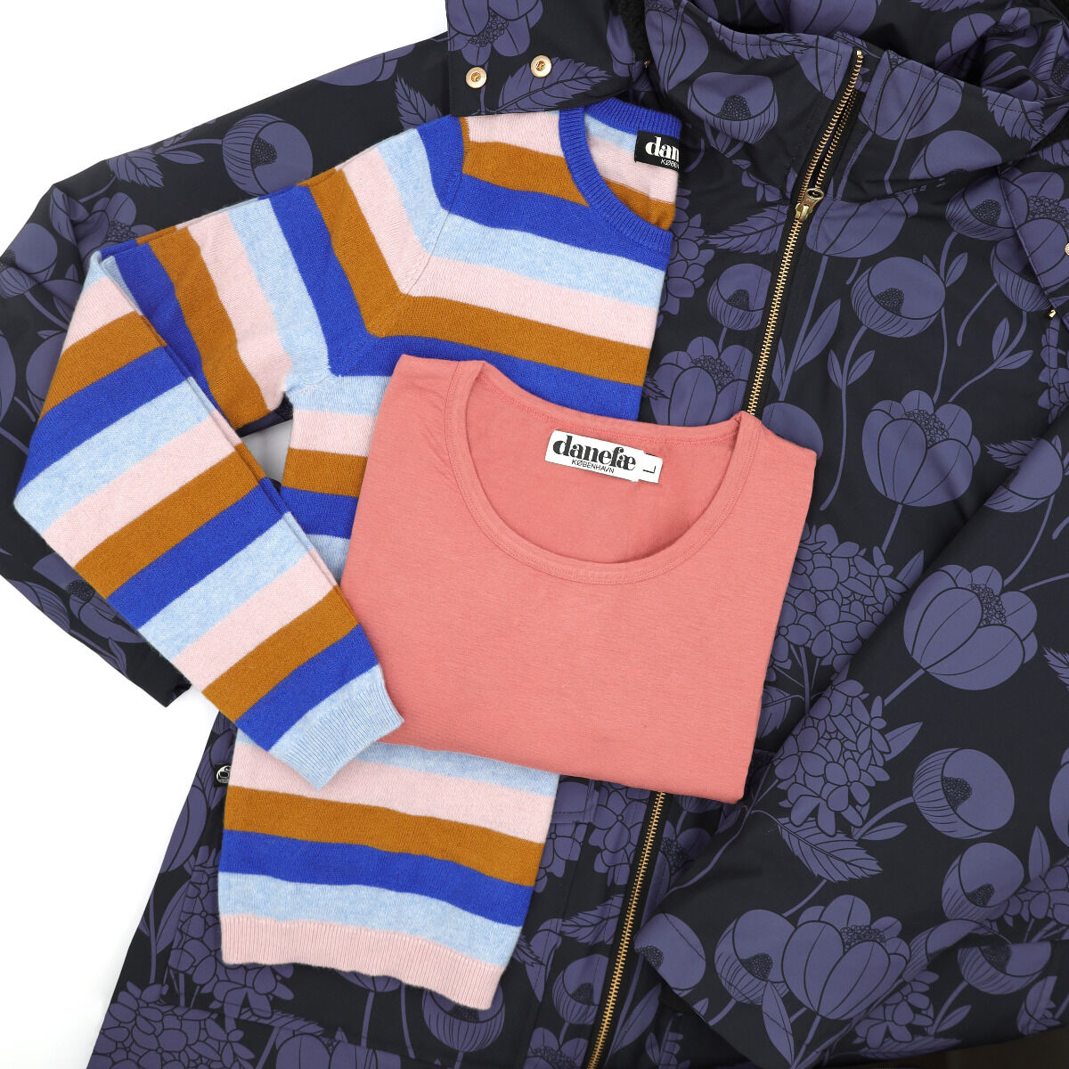 Daneturell Winter Coat Black HORTENSIA