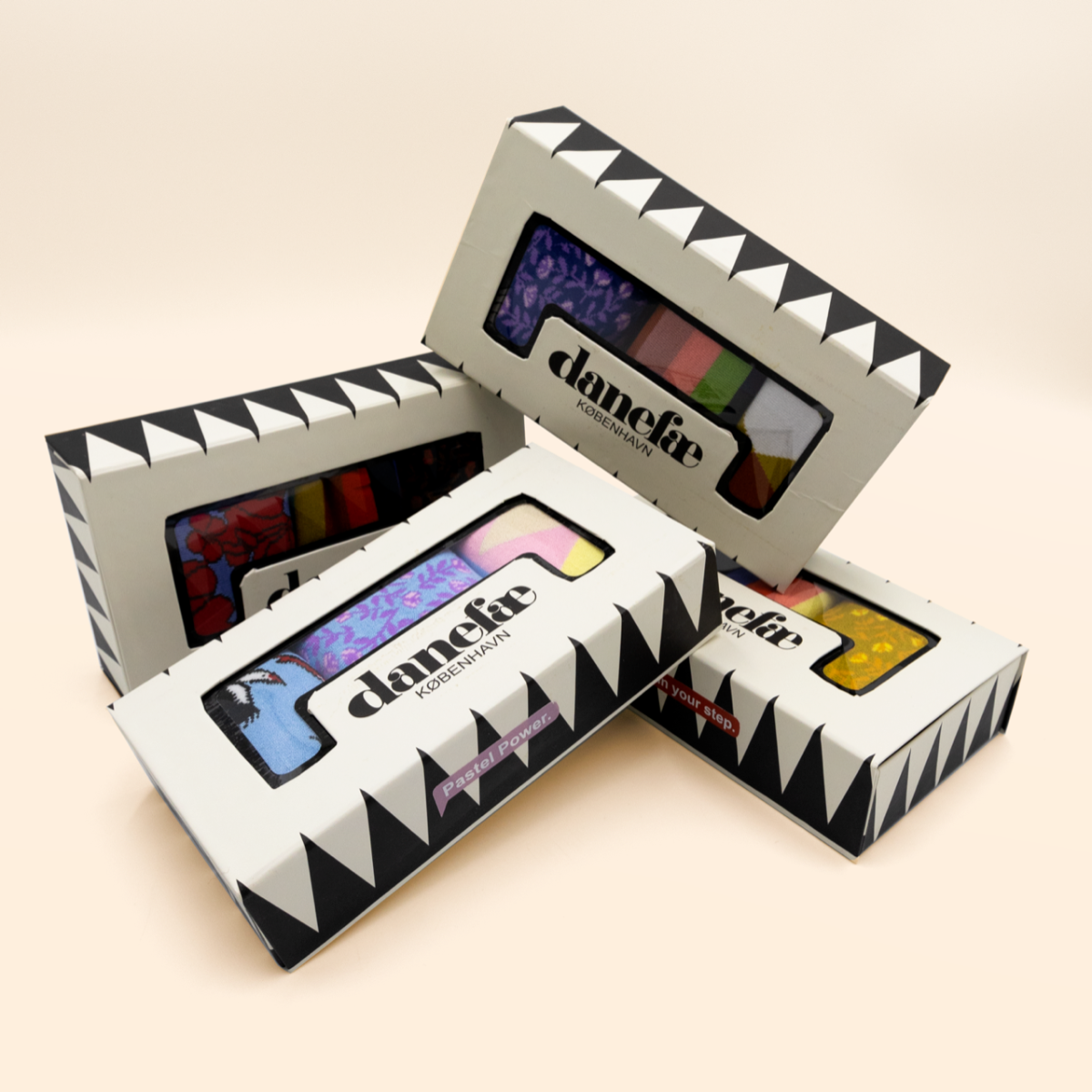 Danewalk with me Socks - Box Spring In Your Step