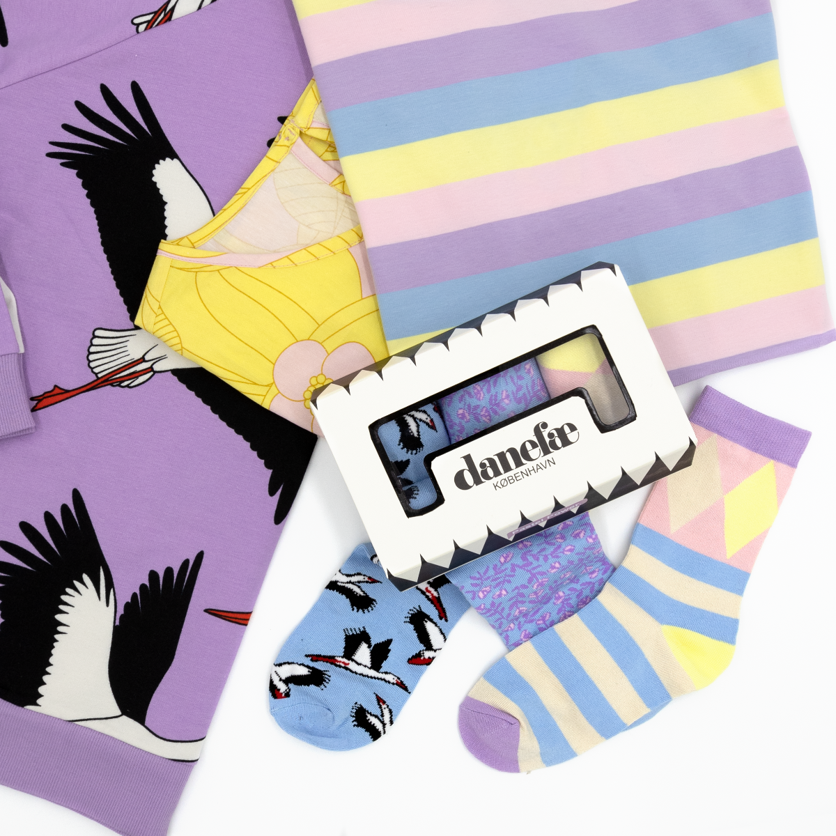 Danewalk with me Socks - Box Pastel Power