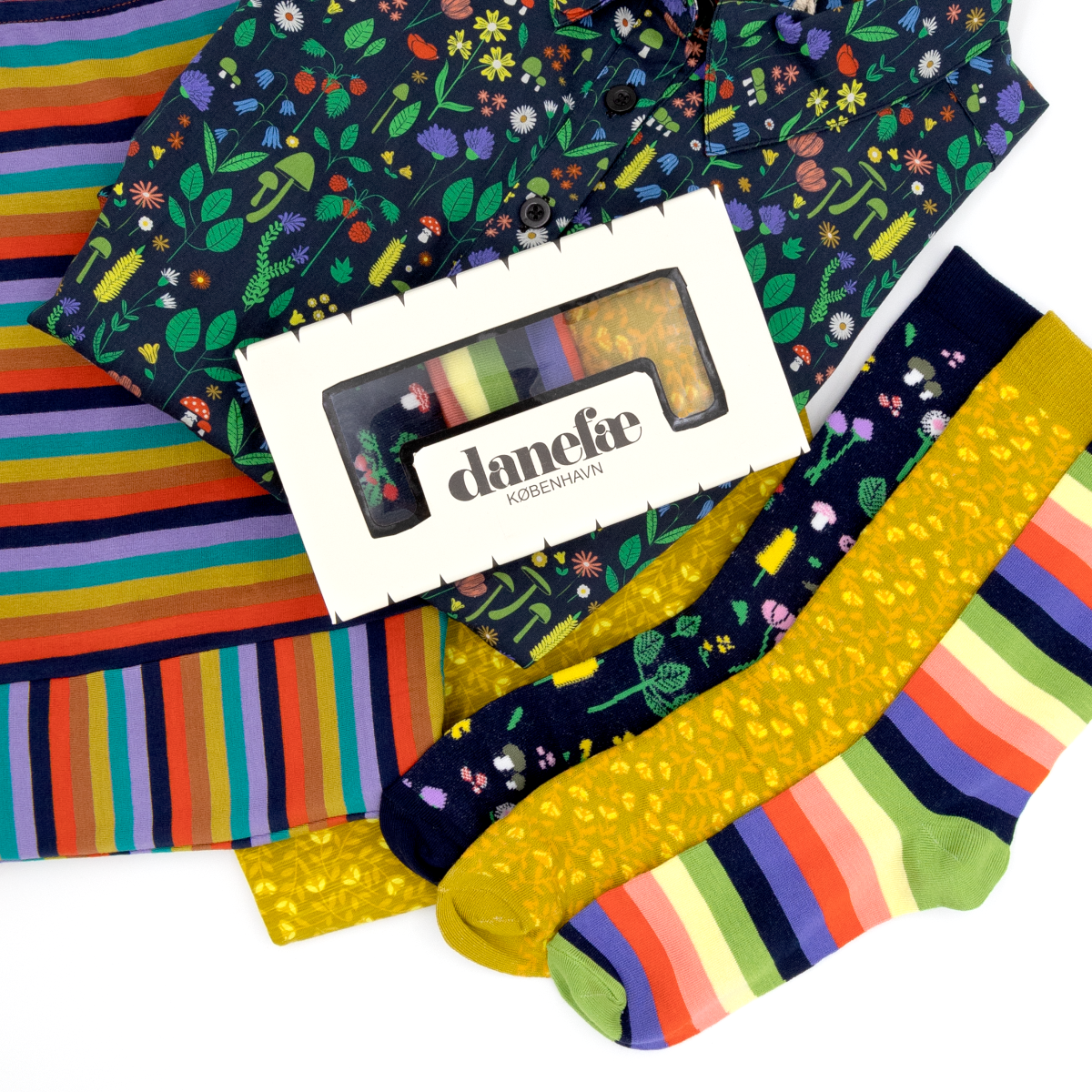 Danewalk with me Socks - Box Spring In Your Step
