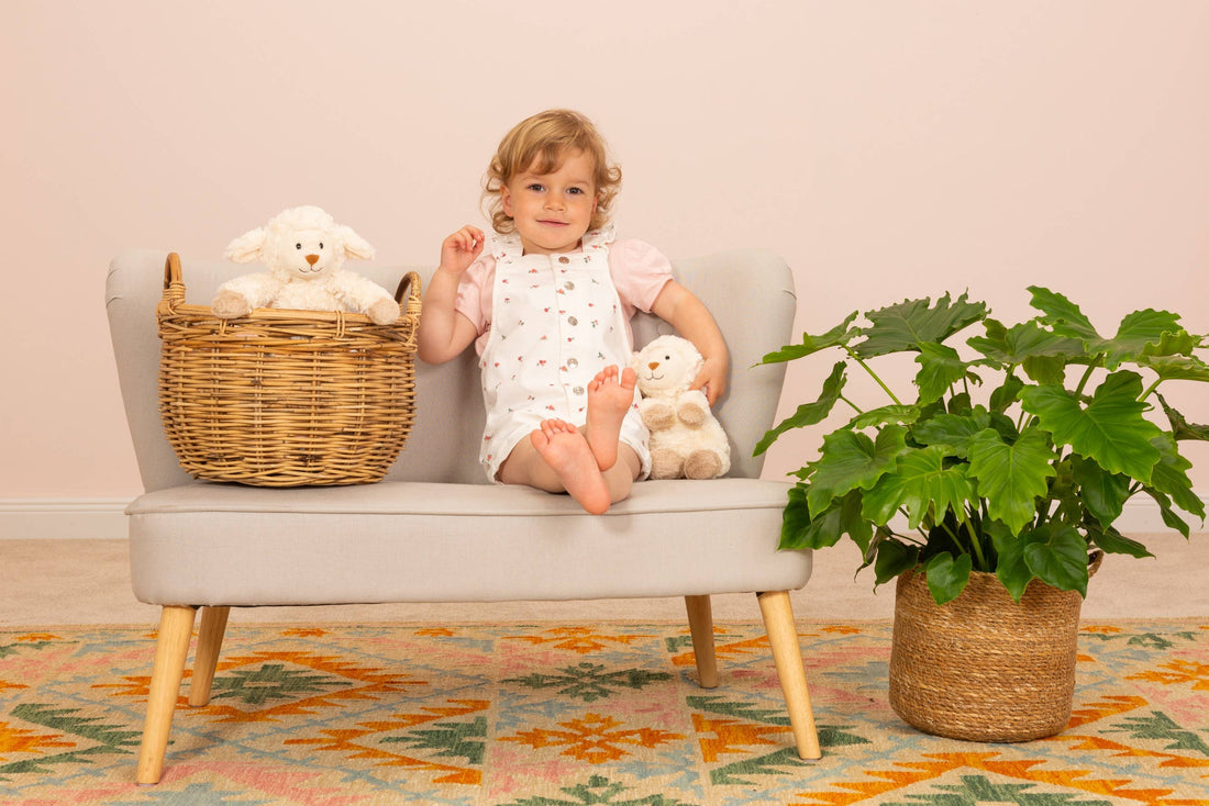 lam får bamse fra Teddy Hermann