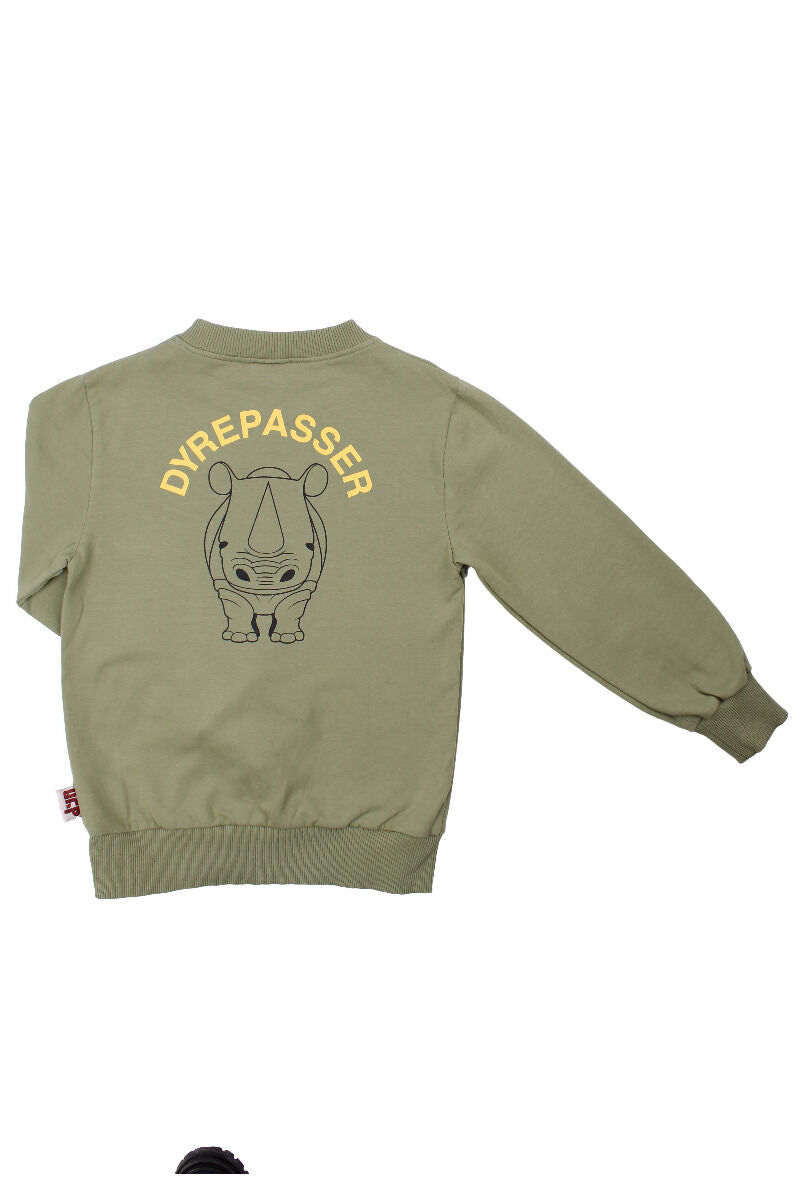 Dyrepasser Sweat Sage NAESEHORN